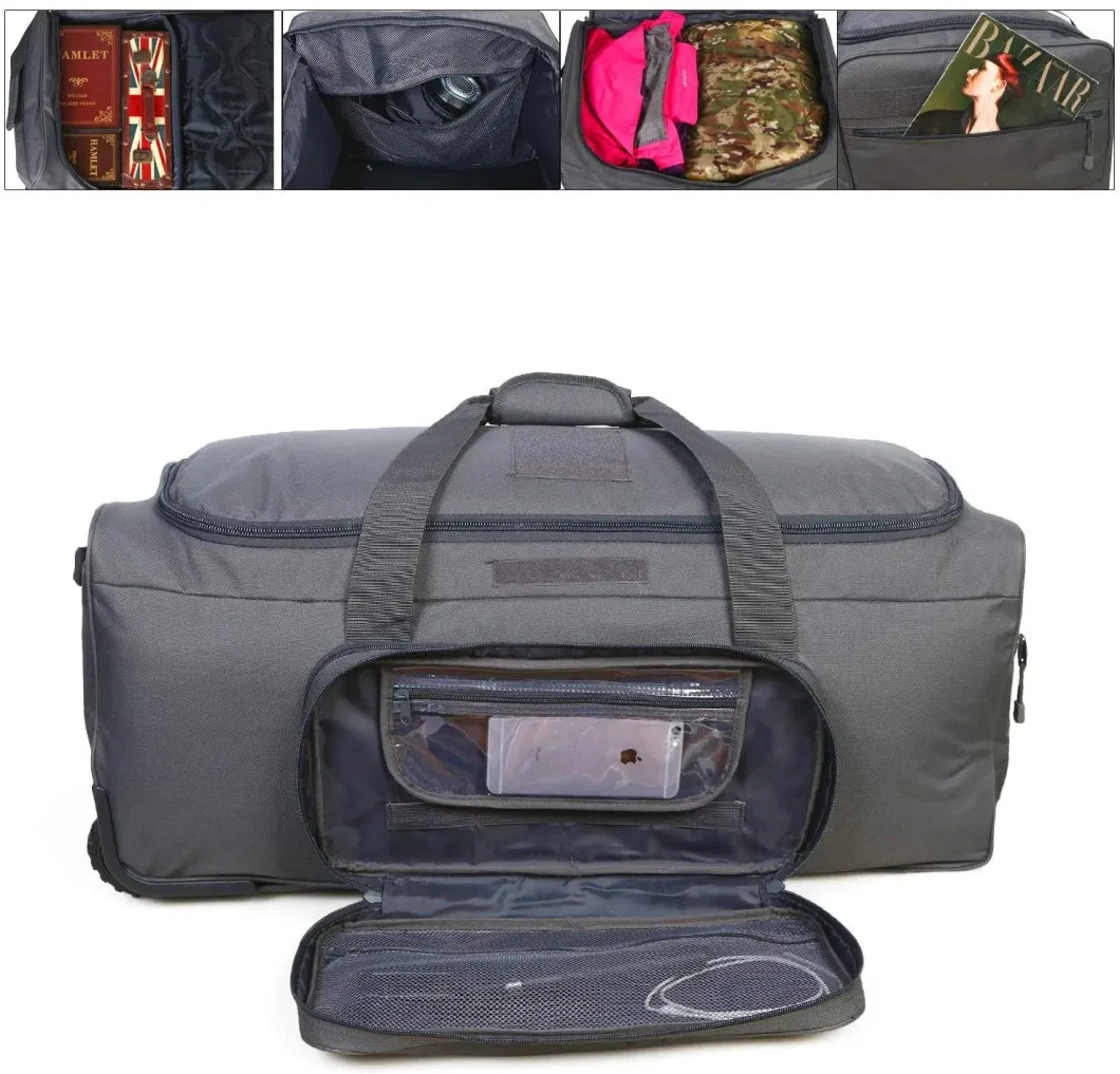 Fashion Leisure Promotional Luggage Travel Large Capacity Tote Trolley Bag for Travelling